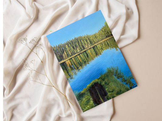 Beautiful day Thin Canvas Print