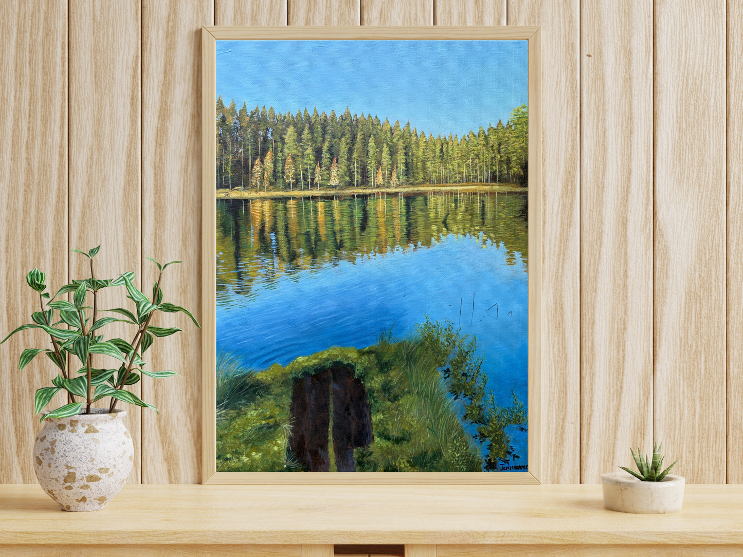Beautiful day Matte Paper Print