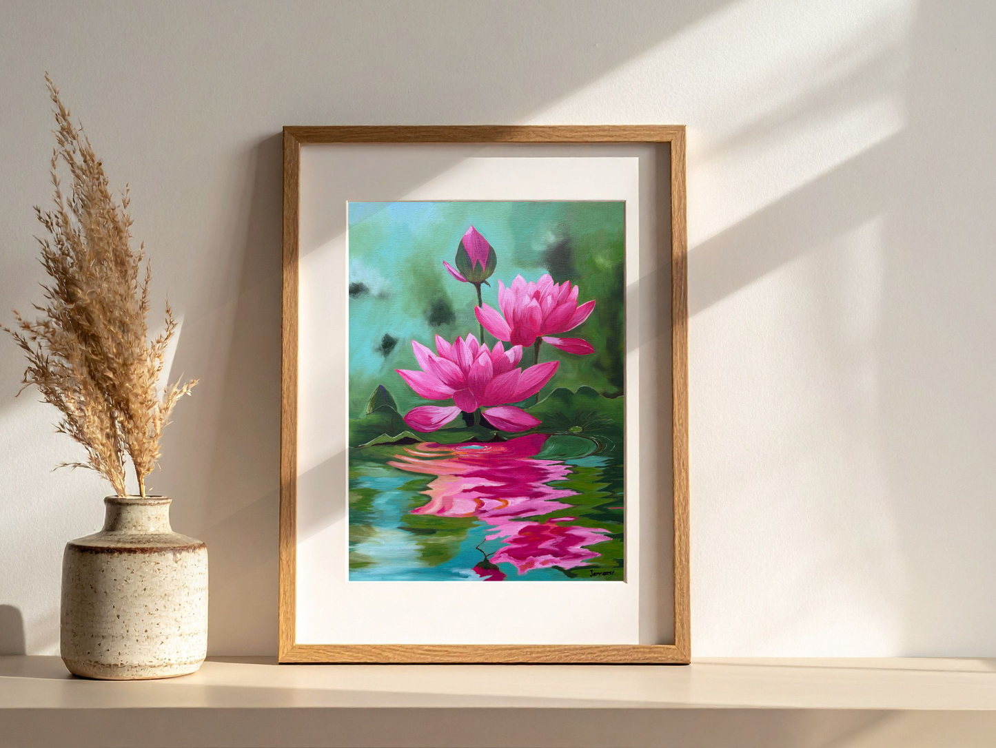 Lotus flower  Matte Paper Prints