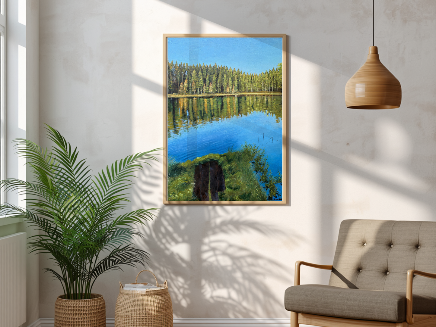 Beautiful day Matte Paper Print