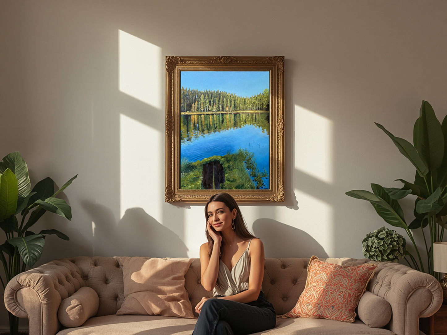 Beautiful day Matte Paper Print